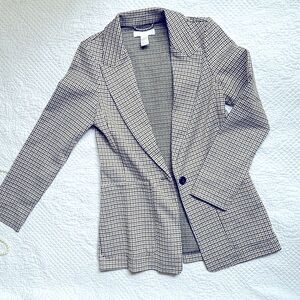 H&M Brown tan long blazer